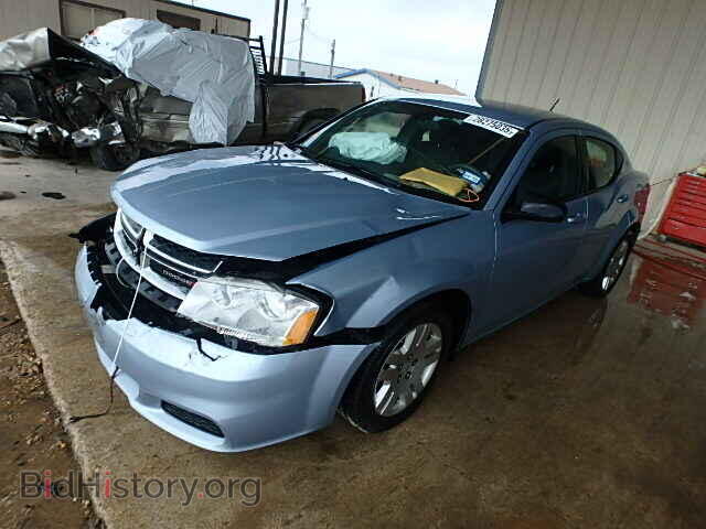 2013 DODGE AVENGER - VIN: 1C3CDZAG4DN760379 - Фото 2