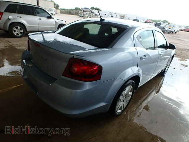 2013 DODGE AVENGER - VIN: 1C3CDZAG4DN760379 - Фото 4