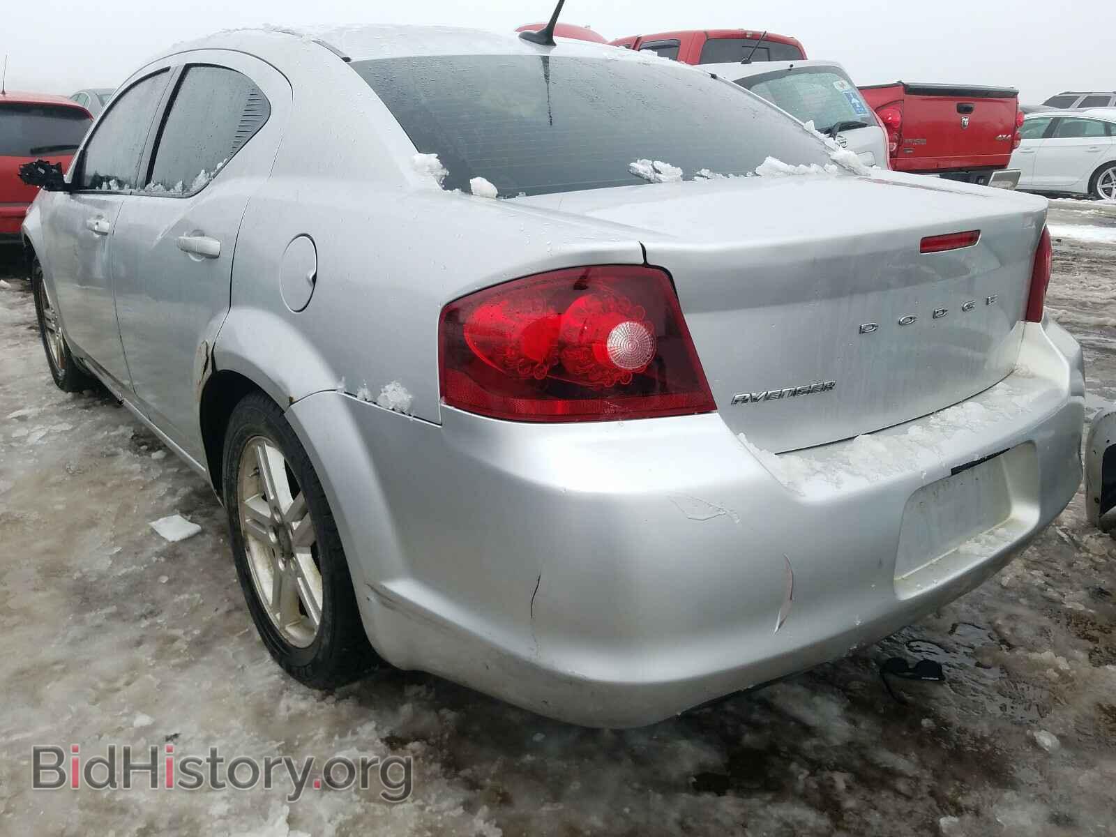 2011 DODGE AVENGER - VIN: 1B3BD1FB4BN513612 - Фото 3