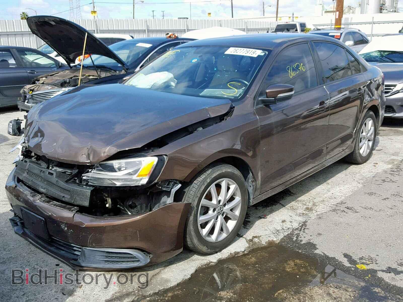 2012 VOLKSWAGEN JETTA - VIN: 3VWDX7AJ0CM112583 - Фото 2