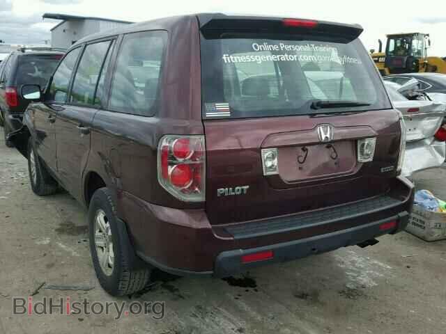 2007 HONDA PILOT - VIN: 2HKYF18187H513966 - Фото 3