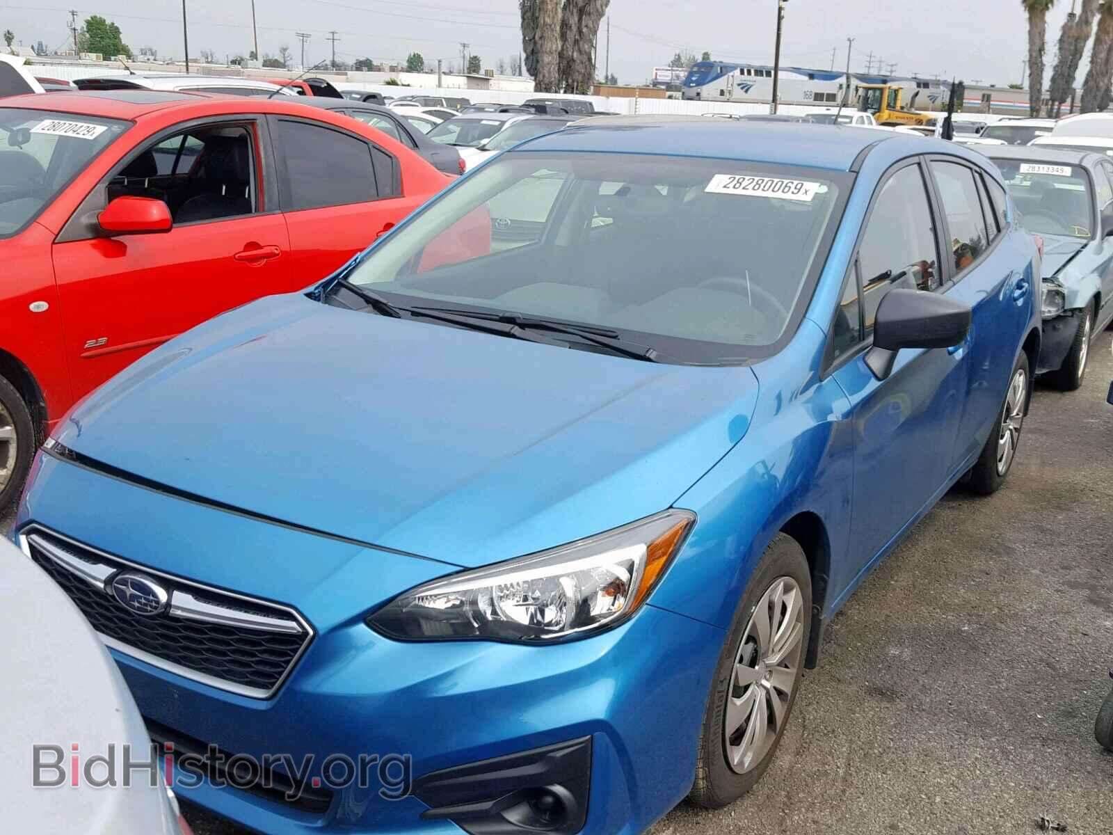 2019 SUBARU IMPREZA - VIN: 4S3GTAA61K3705907 - Фото 2