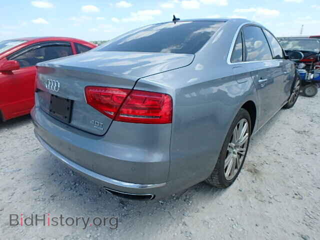 2013 AUDI A8 - VIN: WAUR2AFD4DN020128 - Фото 4