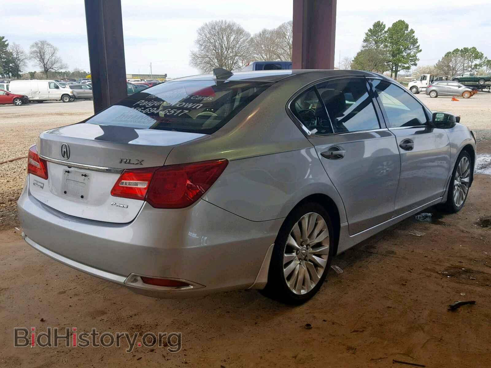 2014 ACURA RLX - VIN: JH4KC1F50EC004479 - Photo 4