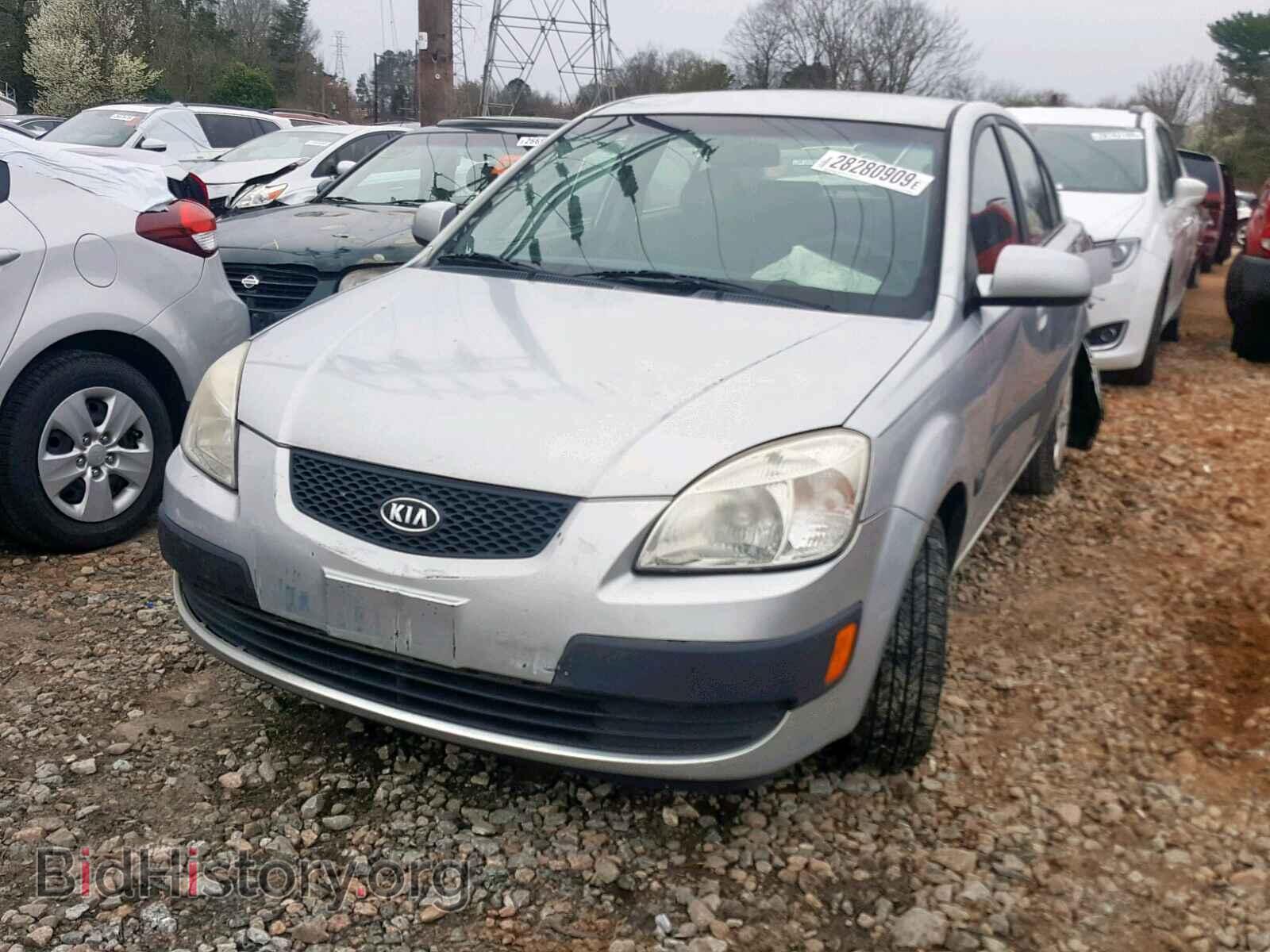 2008 KIA RIO BASE - VIN: KNADE123086352694 - Фото 2
