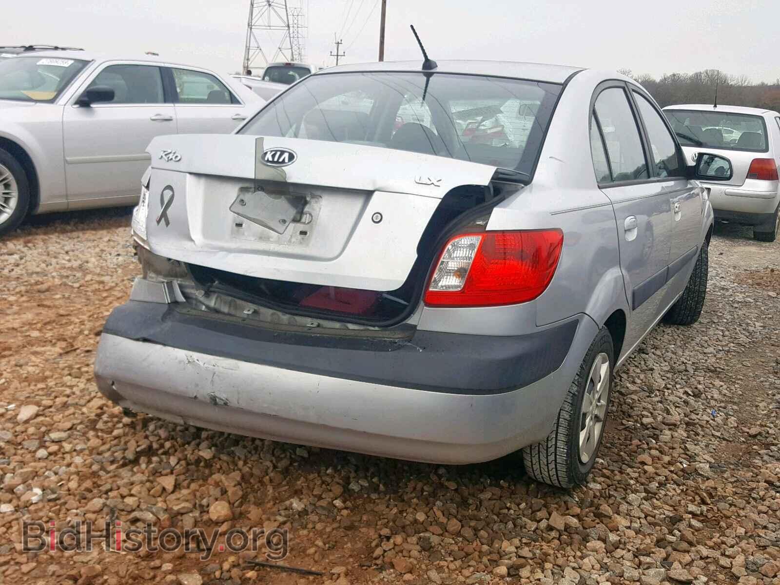 2008 KIA RIO BASE - VIN: KNADE123086352694 - Фото 4