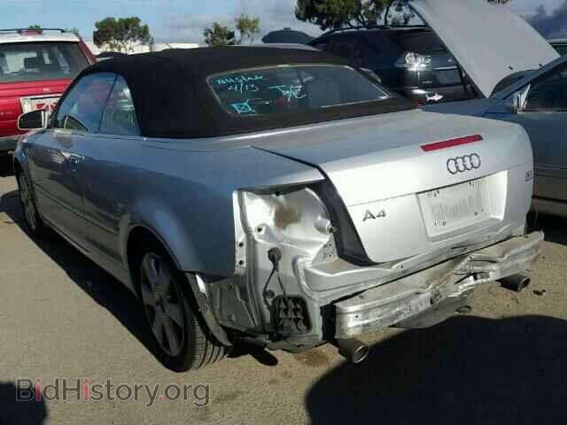 2006 AUDI A4 - VIN: WAUDT48H16K009729 - Фото 3