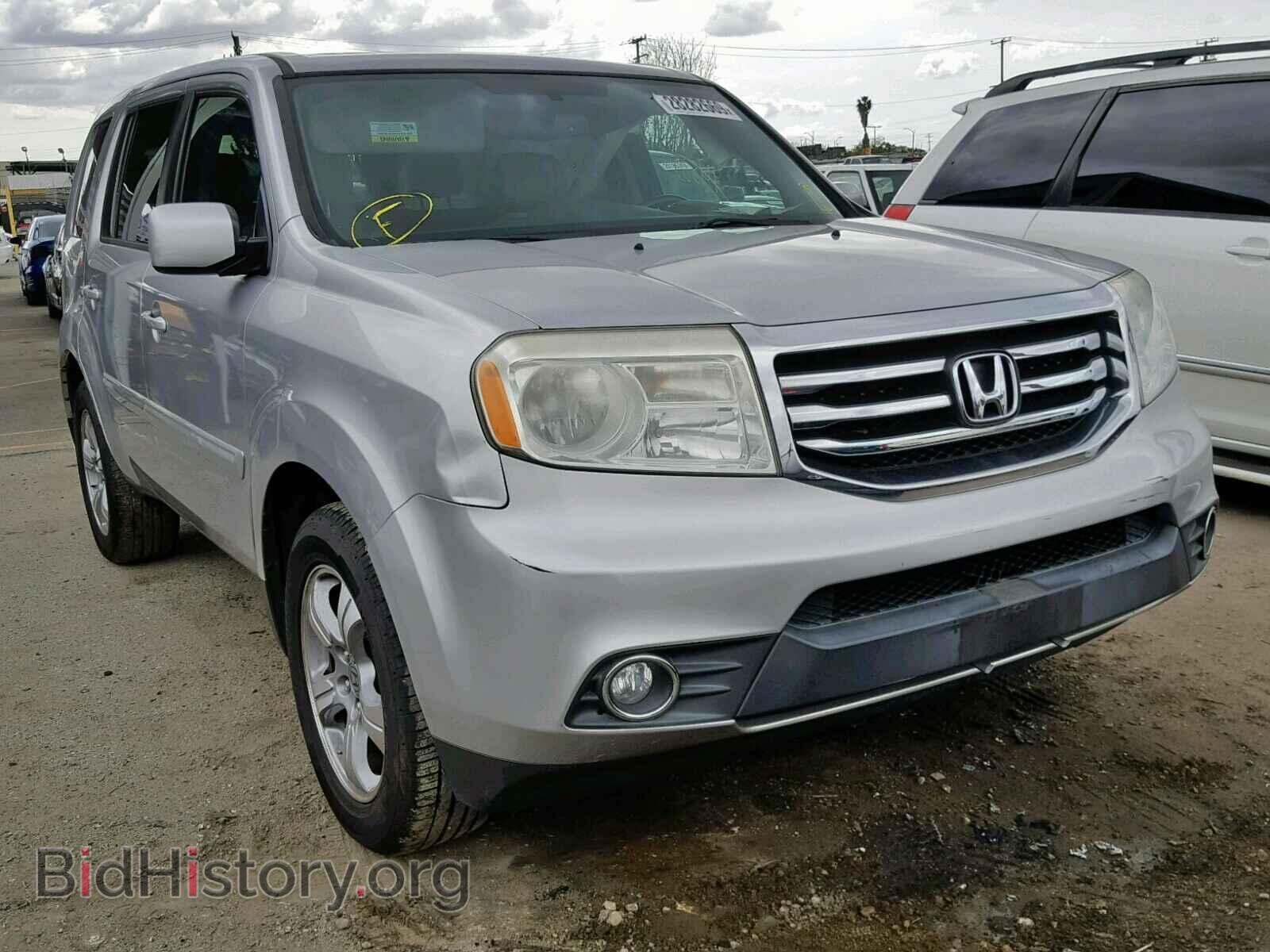 Photo 5FNYF3H59DB010276 - HONDA PILOT EXL 2013