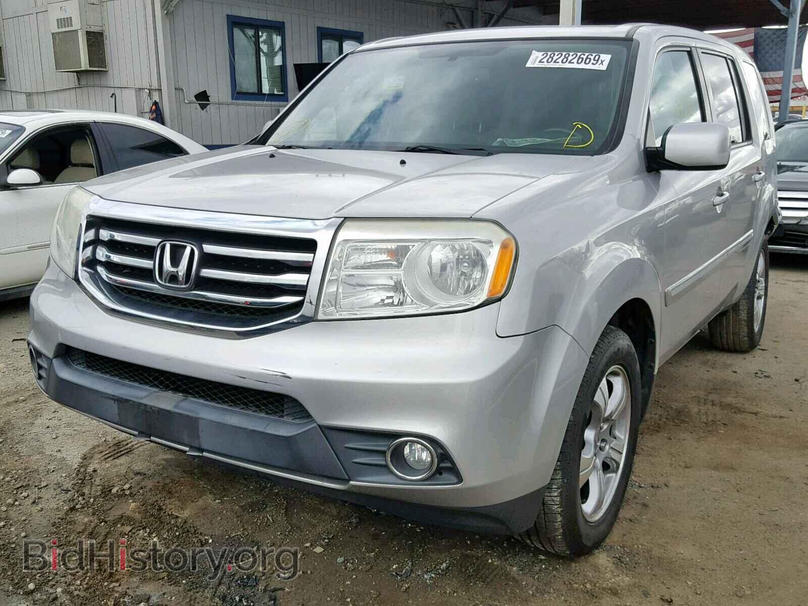 2013 HONDA PILOT EXL - VIN: 5FNYF3H59DB010276 - Фото 2