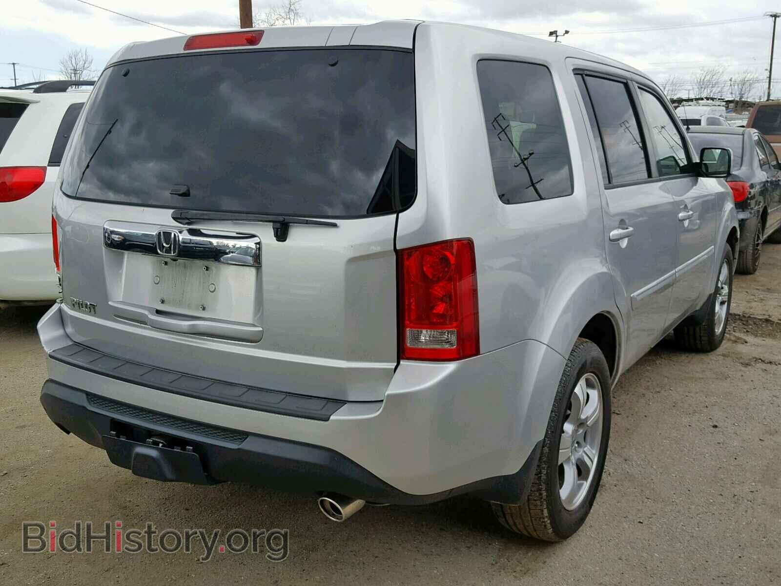 2013 HONDA PILOT EXL - VIN: 5FNYF3H59DB010276 - Фото 4