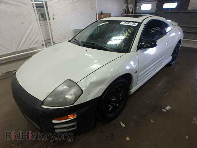 2002 MITSUBISHI ECLIPSE - VIN: 4A3AC54H72E079985 - Фото 2