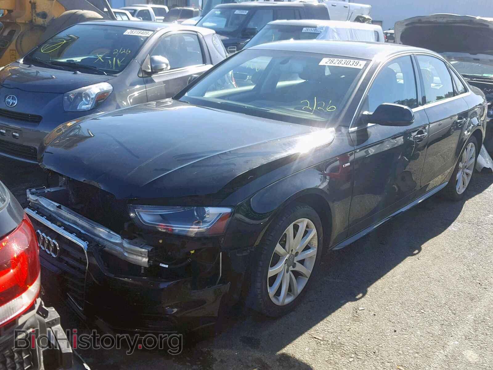 2014 AUDI A4 - VIN: WAUAFAFL8EN029991 - Фото 2