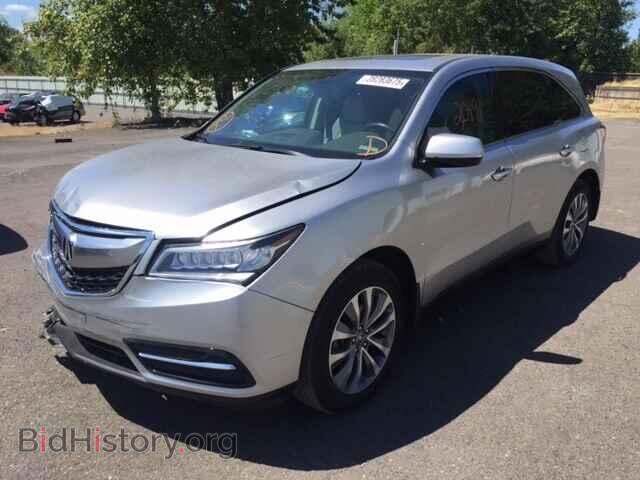 2014 ACURA MDX - VIN: 5FRYD4H46EB025871 - Фото 2