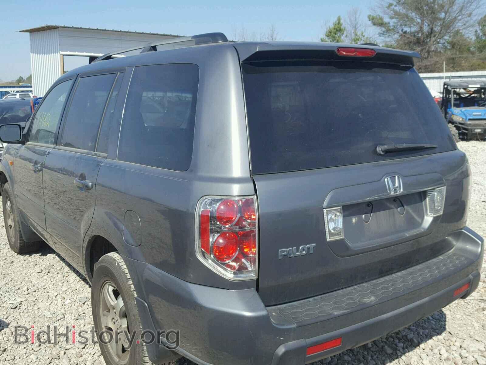 2007 HONDA PILOT - VIN: 5FNYF28487B013353 - Фото 3