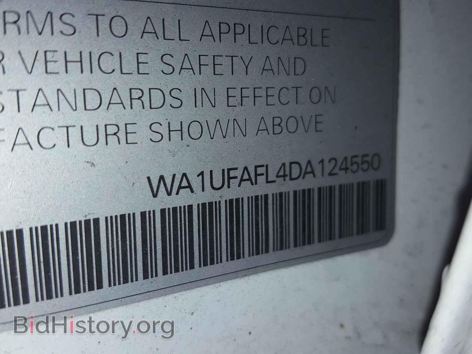 2013 AUDI A4 - VIN: WA1UFAFL4DA124550 - Фото 10