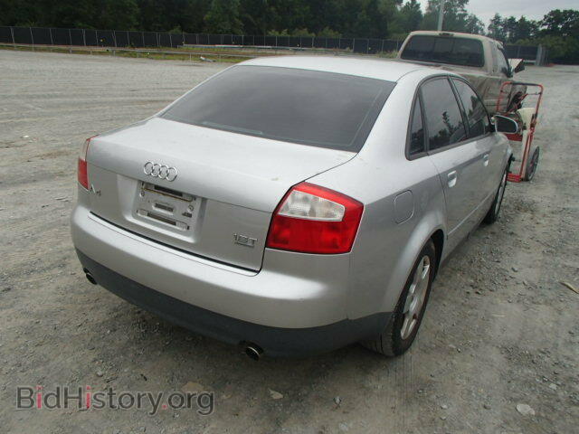 2002 AUDI A4 - VIN: WAULC68E32A241570 - Фото 4