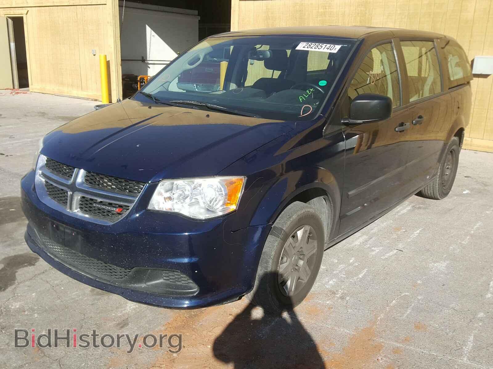 2013 DODGE CARAVAN - VIN: 2C4RDGBG7DR676570 - Фото 2