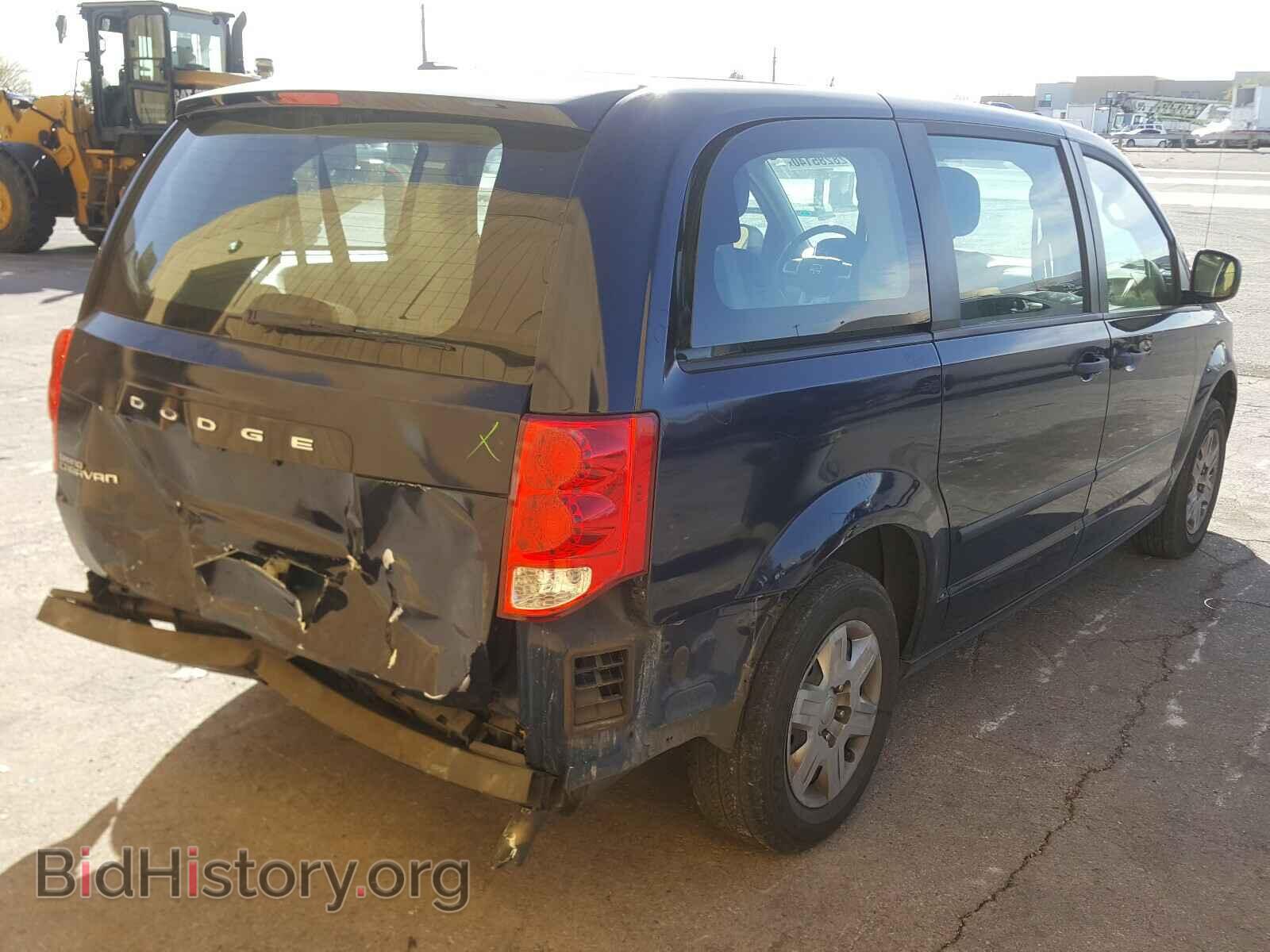 2013 DODGE CARAVAN - VIN: 2C4RDGBG7DR676570 - Фото 4