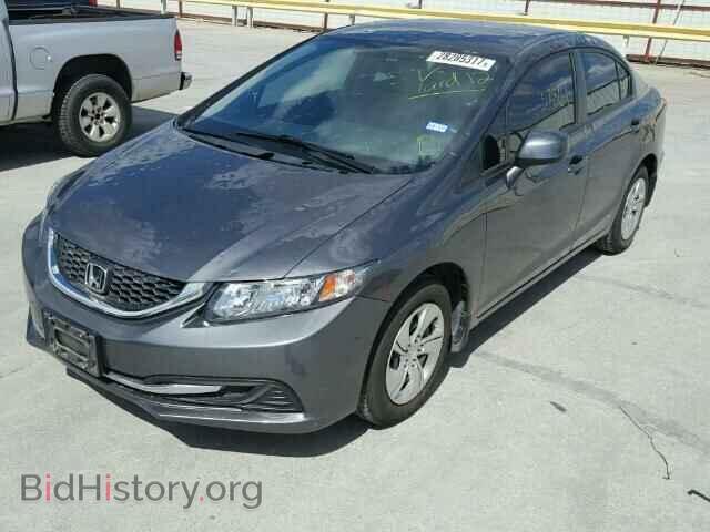 2013 HONDA CIVIC - VIN: 2HGFB2F52DH596900 - Фото 2