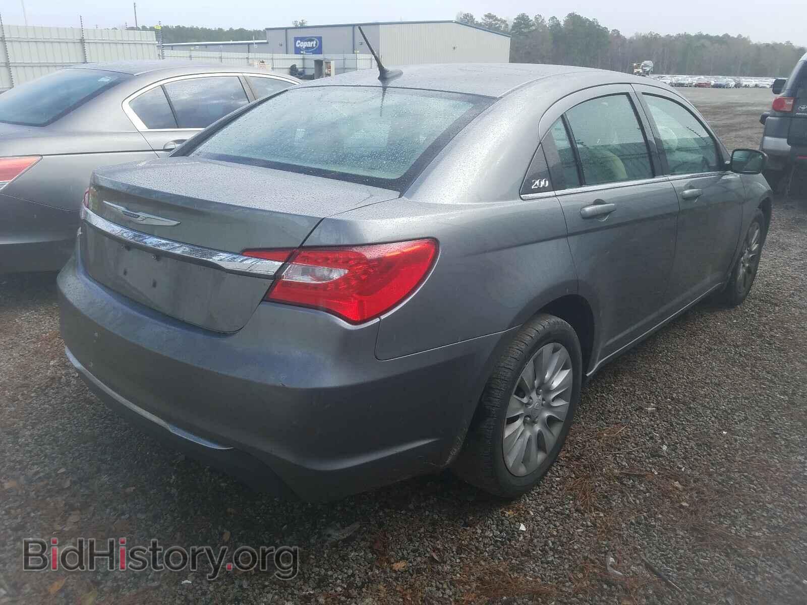 2012 CHRYSLER 200 - VIN: 1C3CCBABXCN129911 - Фото 4