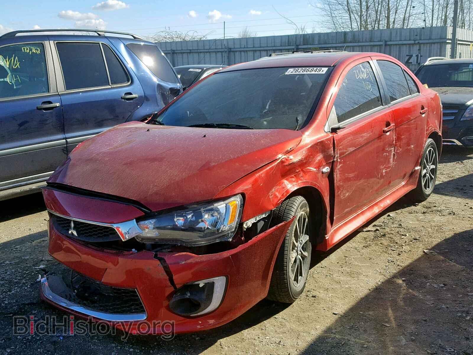 2017 MITSUBISHI LANCER - VIN: JA32U2FU4HU015770 - Фото 2