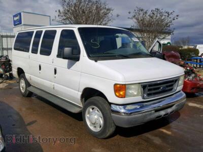 2007 Ford ECONOLINE, white — VIN 1FBNE31L17DA39995, Copart