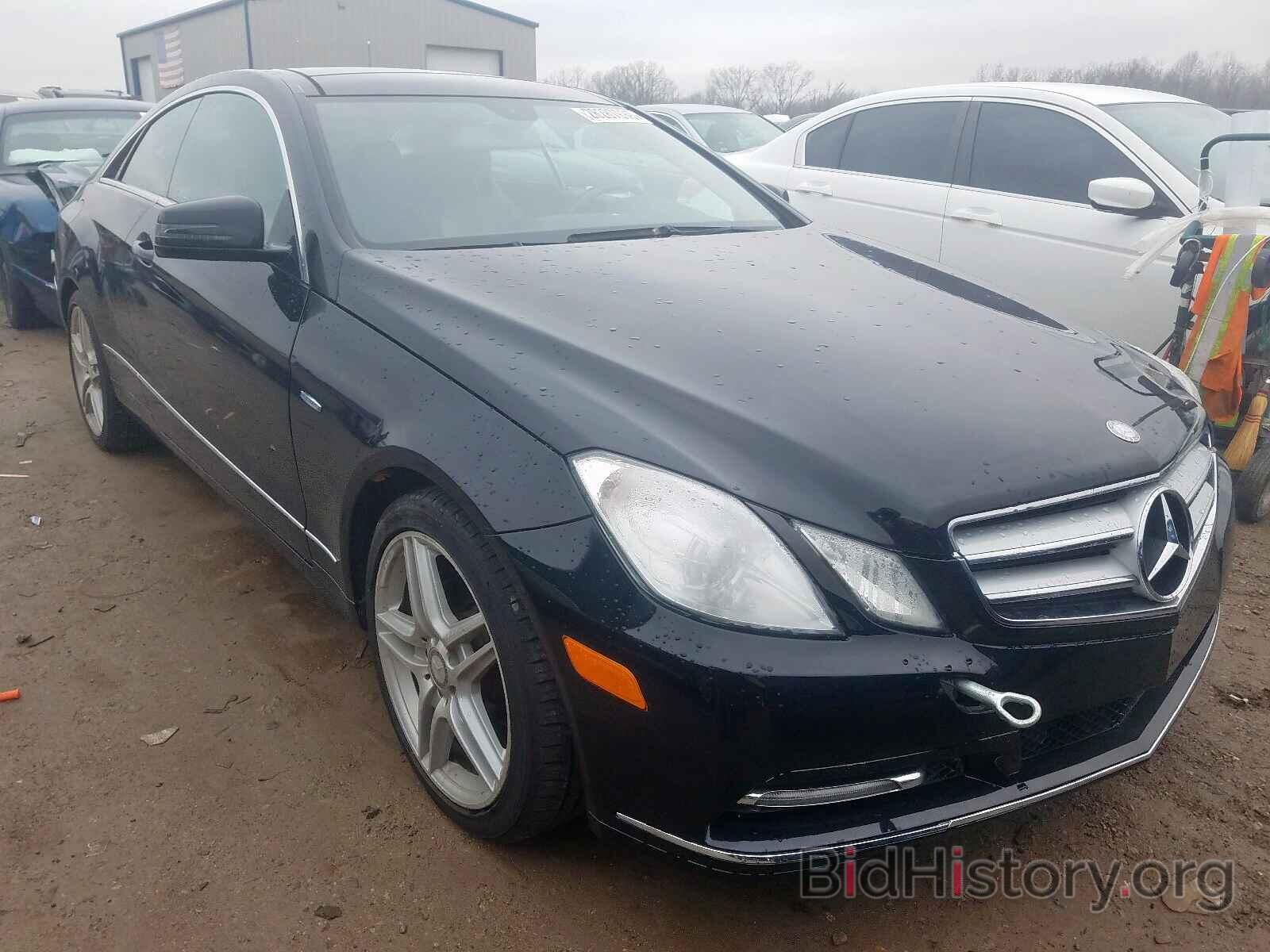 Photo WDDKJ5KB3CF163881 - MERCEDES-BENZ E CLASS 2012