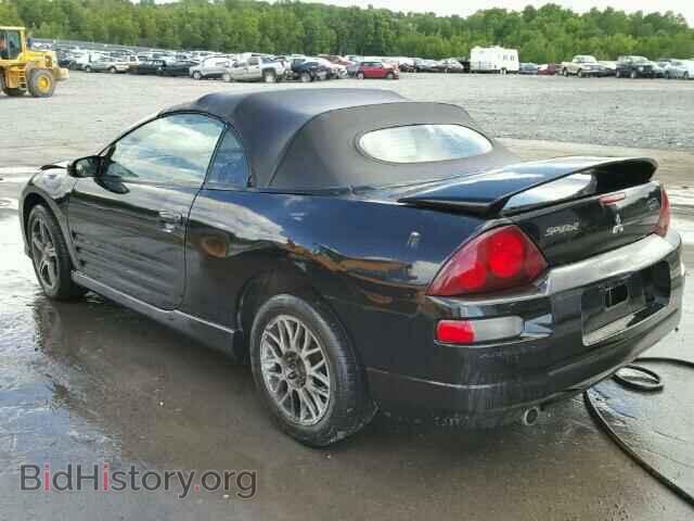 2002 MITSUBISHI ECLIPSE - VIN: 4A3AE85H32E031877 - Фото 3