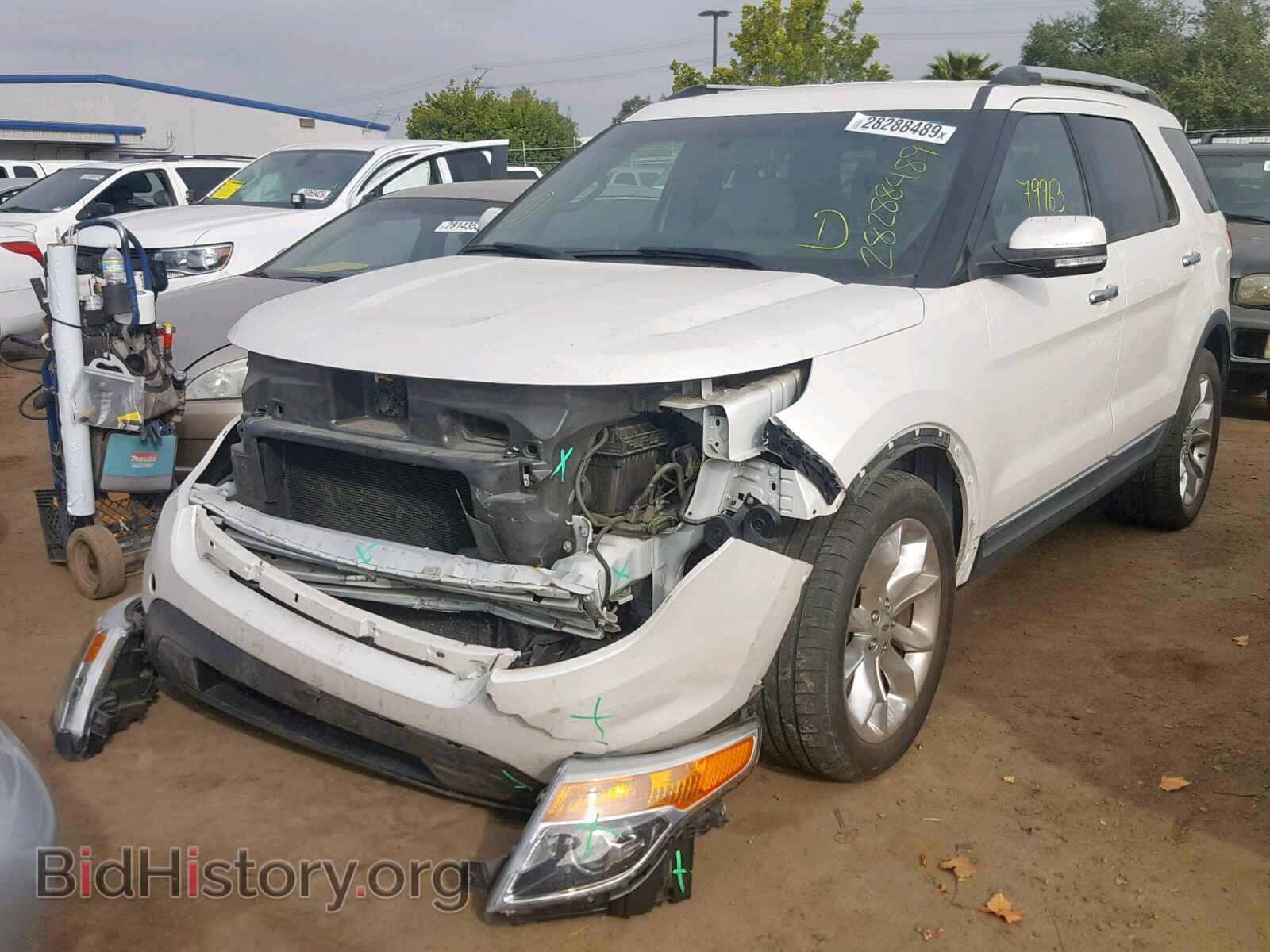 2013 FORD EXPLORER L - VIN: 1FM5K7F87DGB70502 - Photo 2