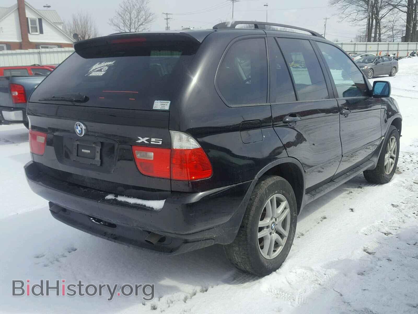 2006 BMW X5 - VIN: 5UXFA13596LY42586 - Фото 4