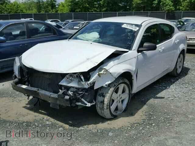 2013 DODGE AVENGER - VIN: 1C3CDZAB5DN665477 - Фото 2