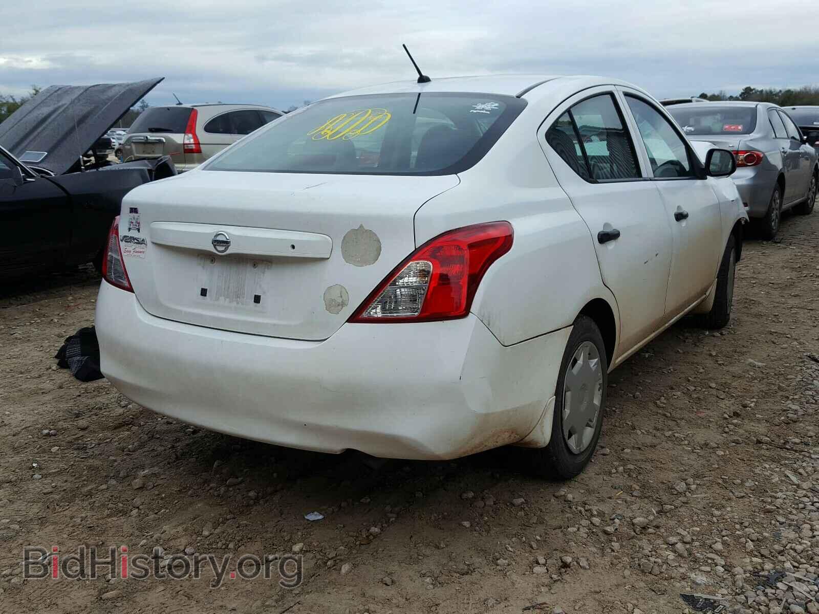 2012 NISSAN VERSA - VIN: 3N1CN7AP1CL854511 - Фото 4