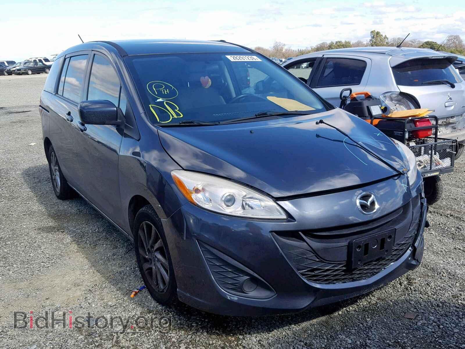 Photo JM1CW2BL1C0101955 - MAZDA 5 2012