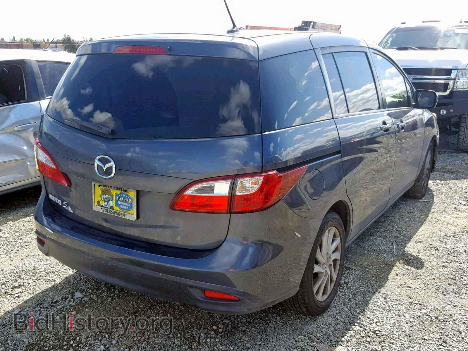 2012 MAZDA 5 - VIN: JM1CW2BL1C0101955 - Photo 4