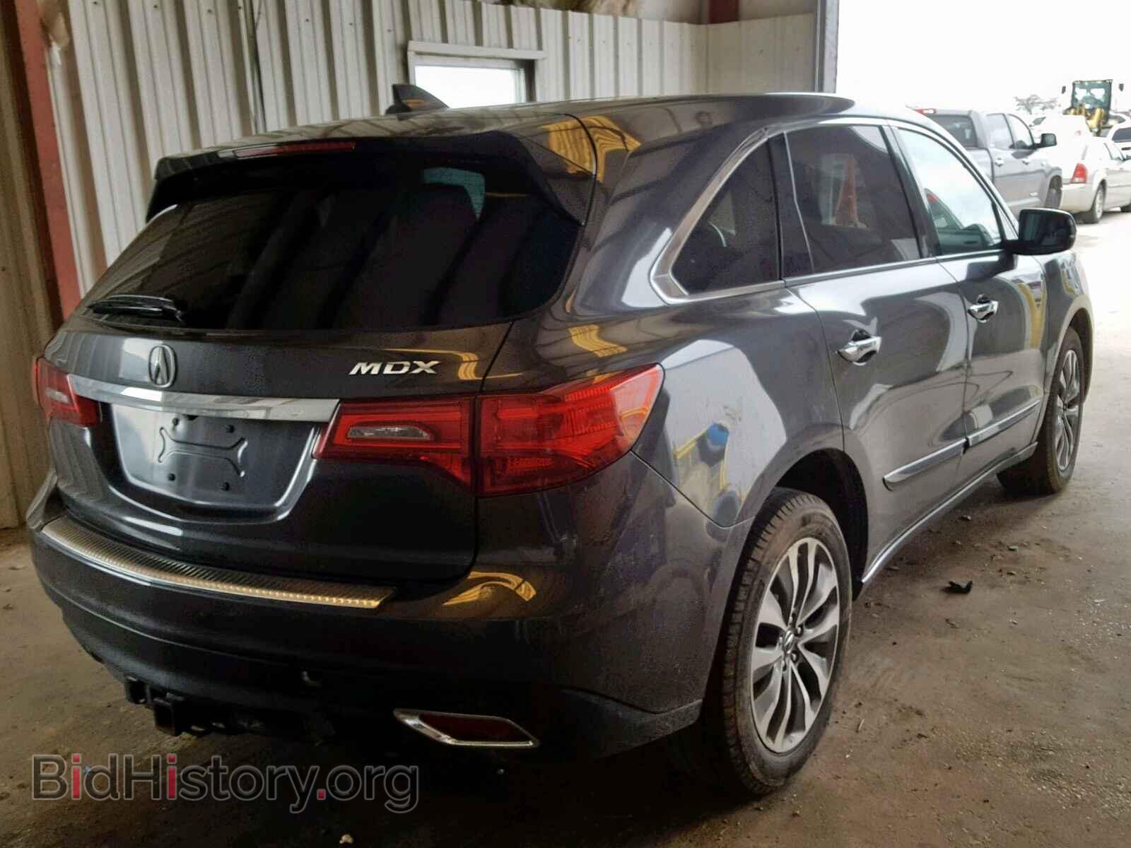 2014 ACURA MDX - VIN: 5FRYD3H44EB002213 - Фото 4