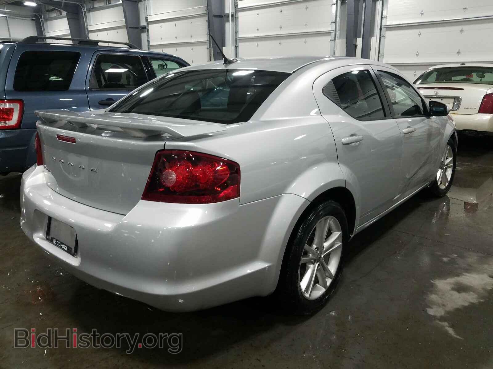 2012 DODGE AVENGER - VIN: 1C3CDZEGXCN123358 - Фото 4