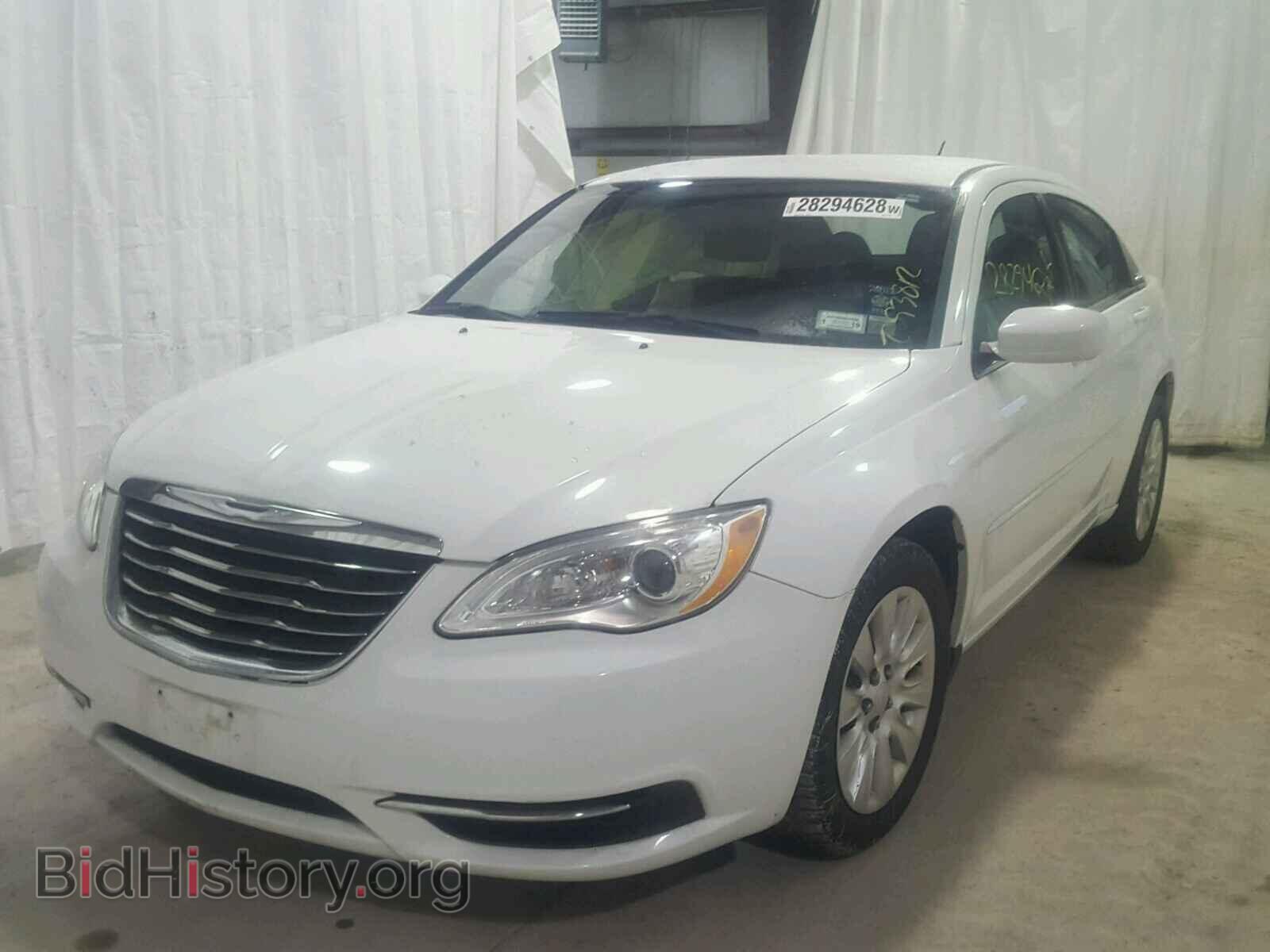 2012 CHRYSLER 200 - VIN: 1C3CCBAB1CN271497 - Фото 2