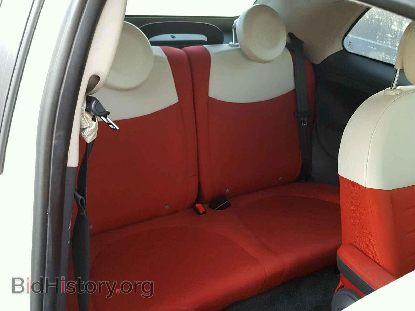 2012 FIAT 500 - VIN: 3C3CFFDRXCT254303 - Фото 6