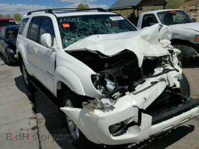 2006 Toyota 4RUNNER 4RUNNER LT, white — VIN JTEBT17R968033952, Copart