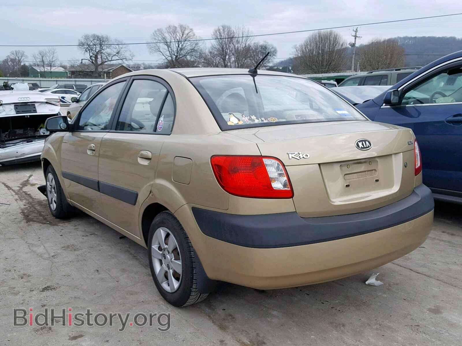 2007 KIA RIO BASE - VIN: KNADE123776272856 - Фото 3