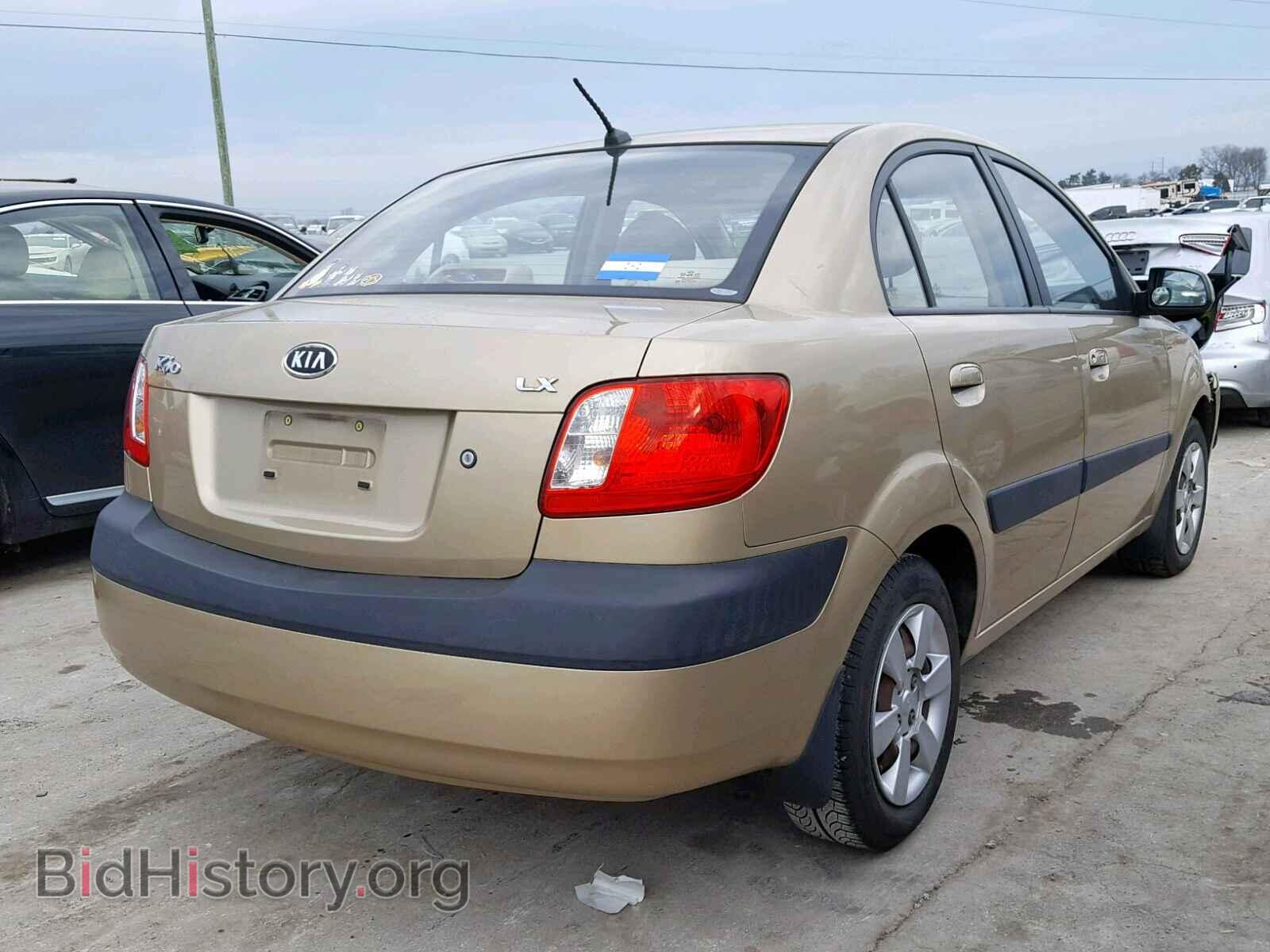 2007 KIA RIO BASE - VIN: KNADE123776272856 - Фото 4