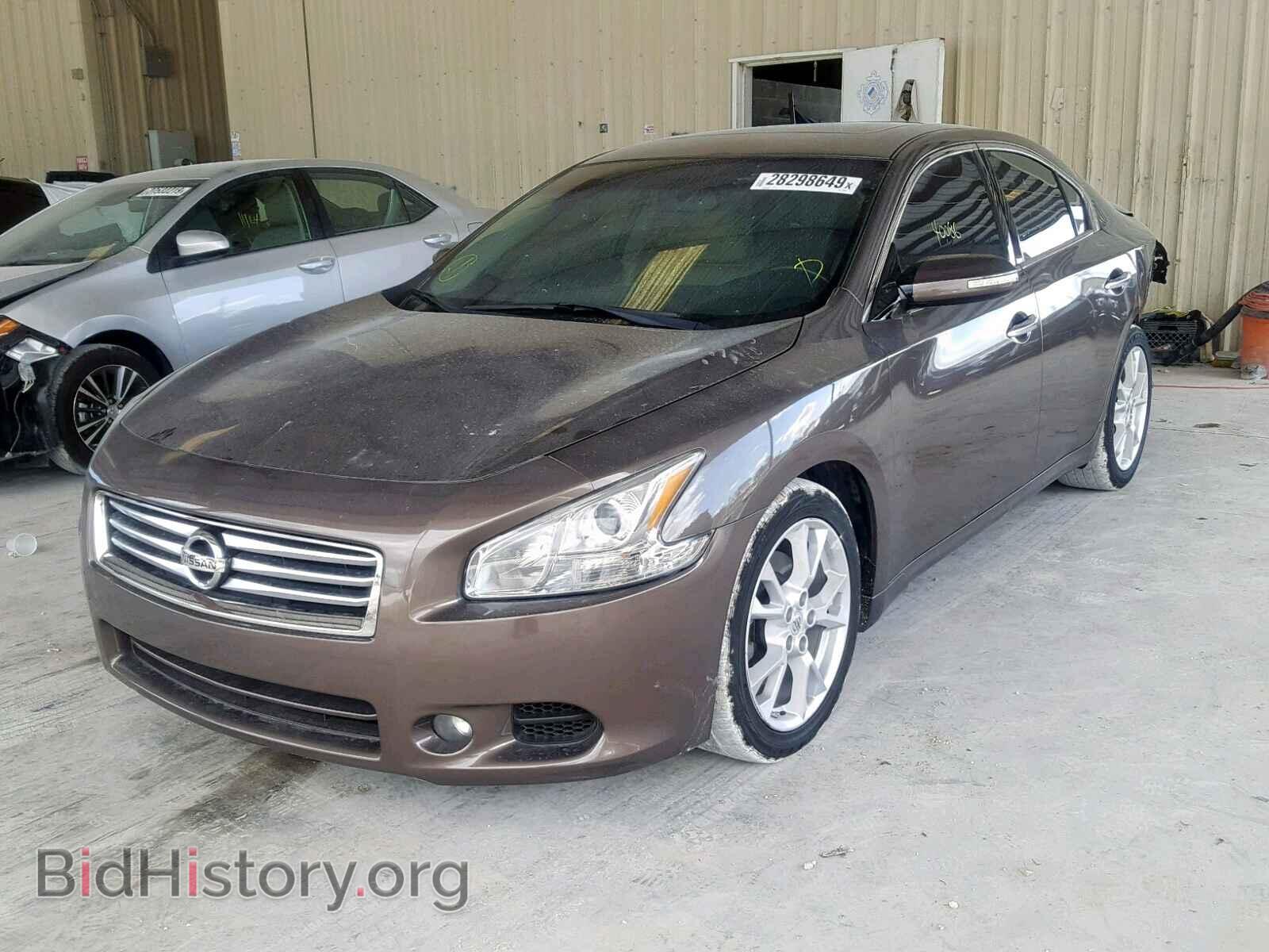 2014 NISSAN MAXIMA S - VIN: 1N4AA5AP1EC489868 - Фото 2