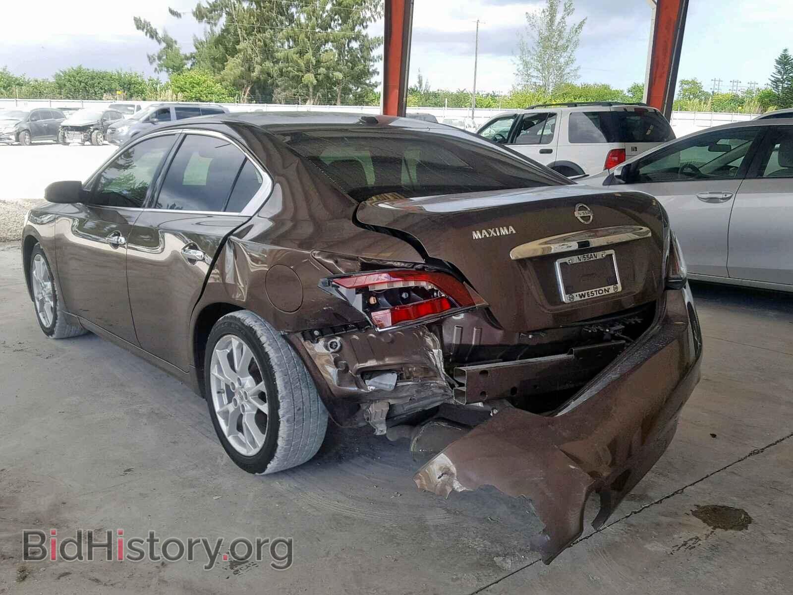 2014 NISSAN MAXIMA S - VIN: 1N4AA5AP1EC489868 - Фото 3