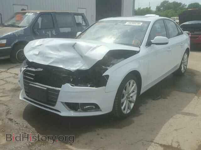 2013 AUDI A4 - VIN: WAUHFBFL0DN011195 - Фото 2