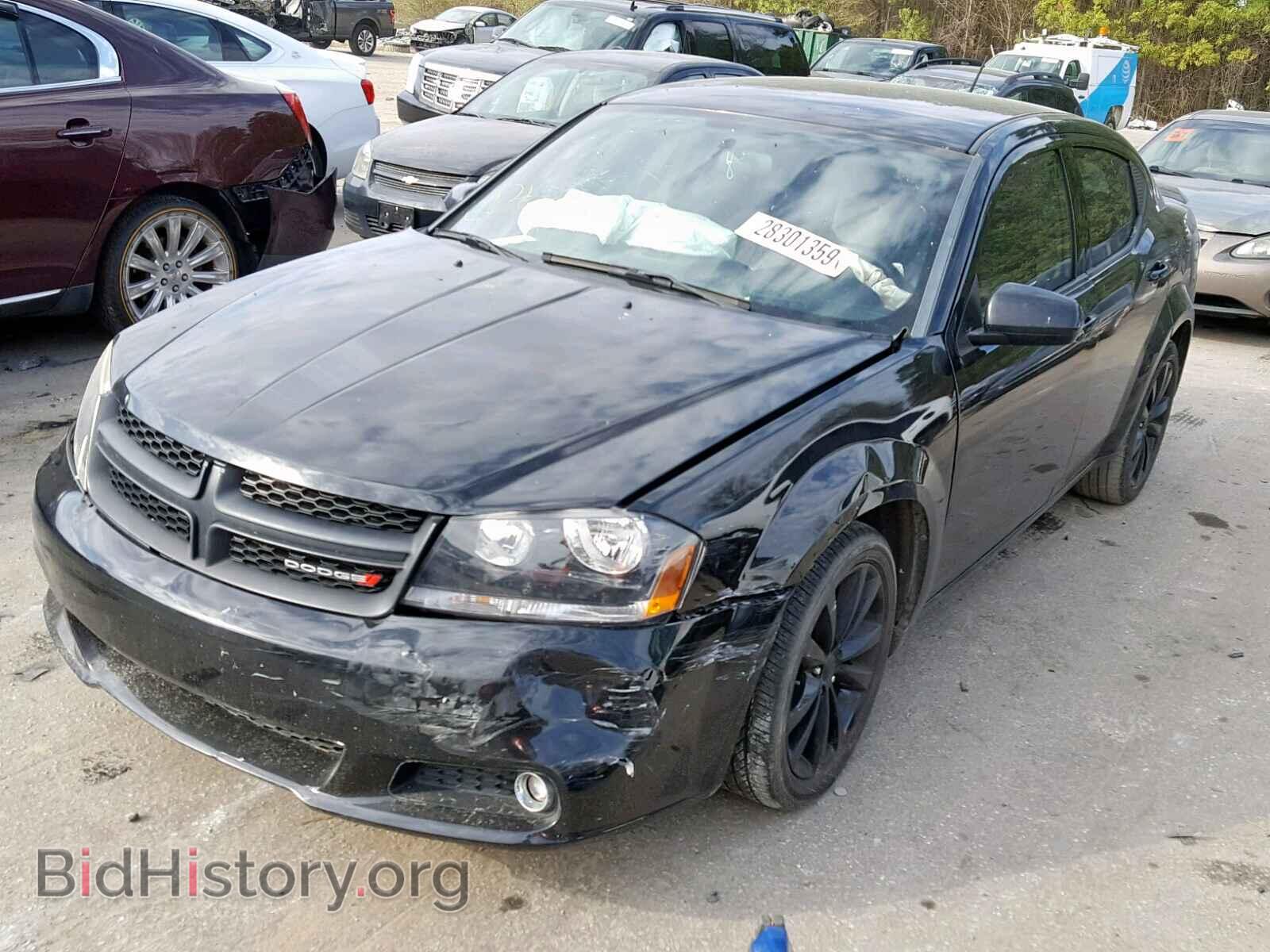 2014 DODGE AVENGER - VIN: 1C3CDZCB9EN227527 - Фото 2