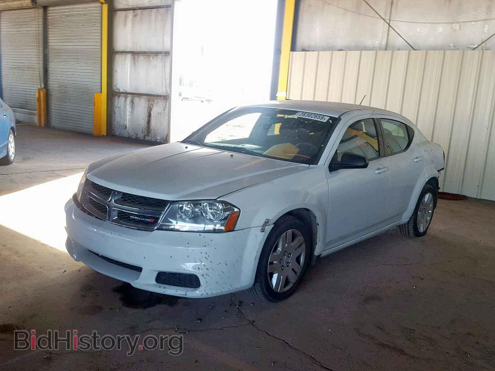 2013 DODGE AVENGER - VIN: 1C3CDZAB3DN529476 - Фото 2
