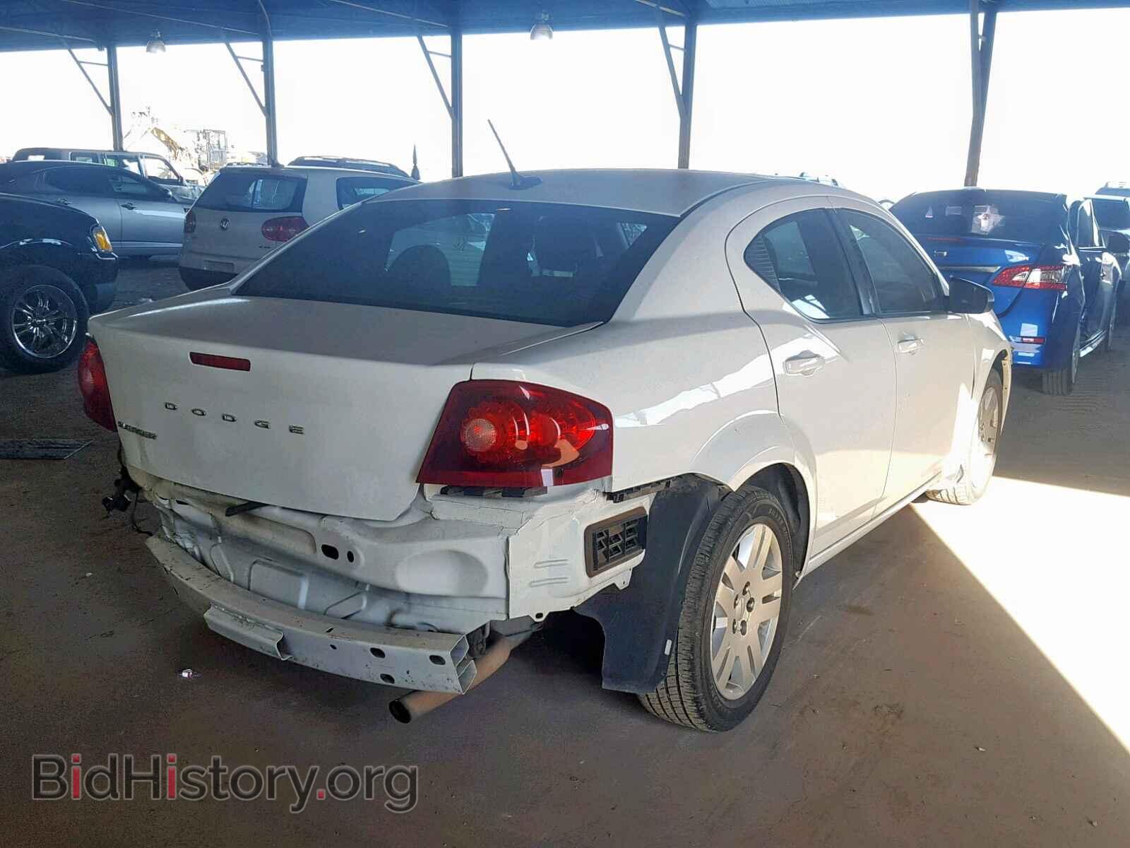 2013 DODGE AVENGER - VIN: 1C3CDZAB3DN529476 - Фото 4