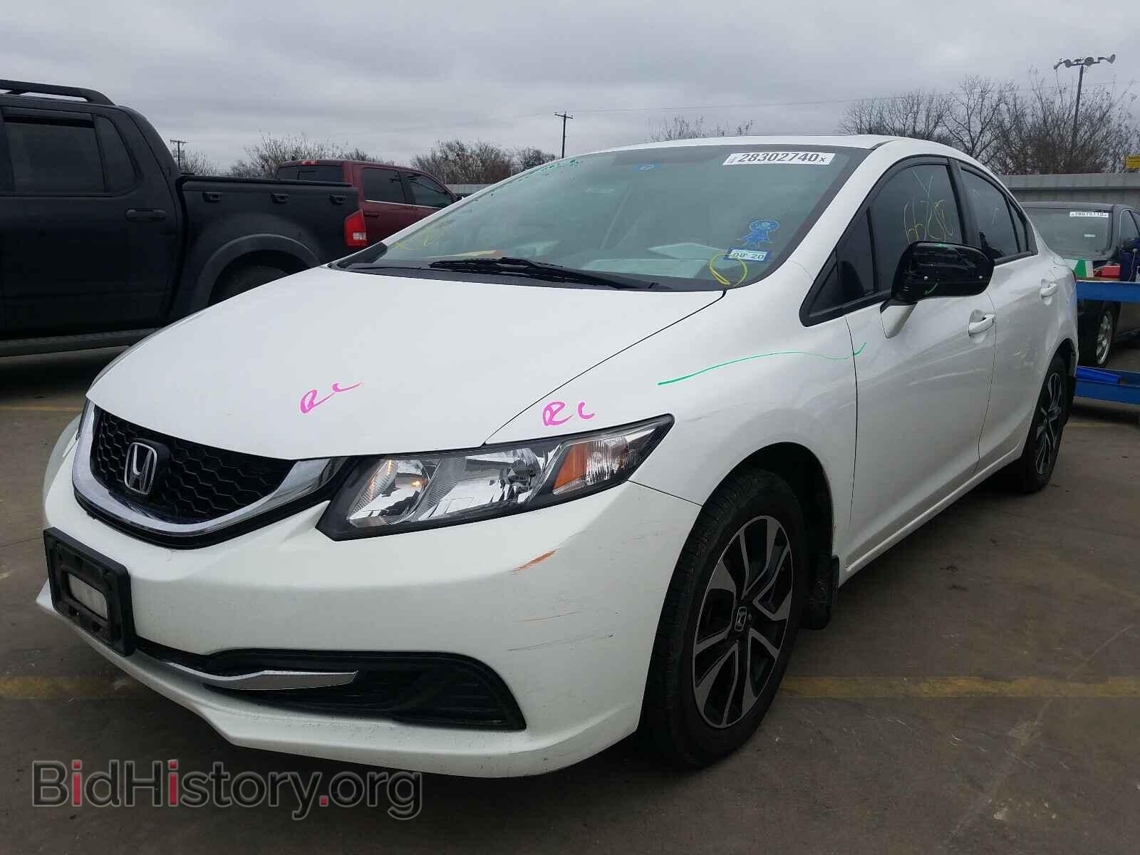 2014 HONDA CIVIC - VIN: 19XFB2F88EE031007 - Фото 2