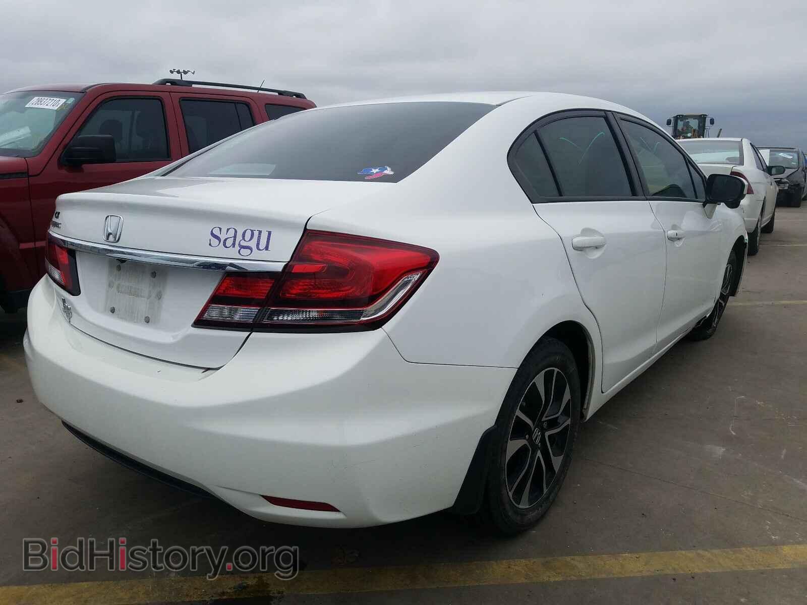 2014 HONDA CIVIC - VIN: 19XFB2F88EE031007 - Фото 4