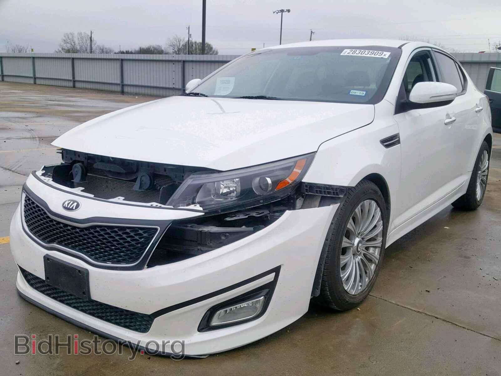 2015 KIA OPTIMA - VIN: 5XXGN4A73FG372023 - Фото 2
